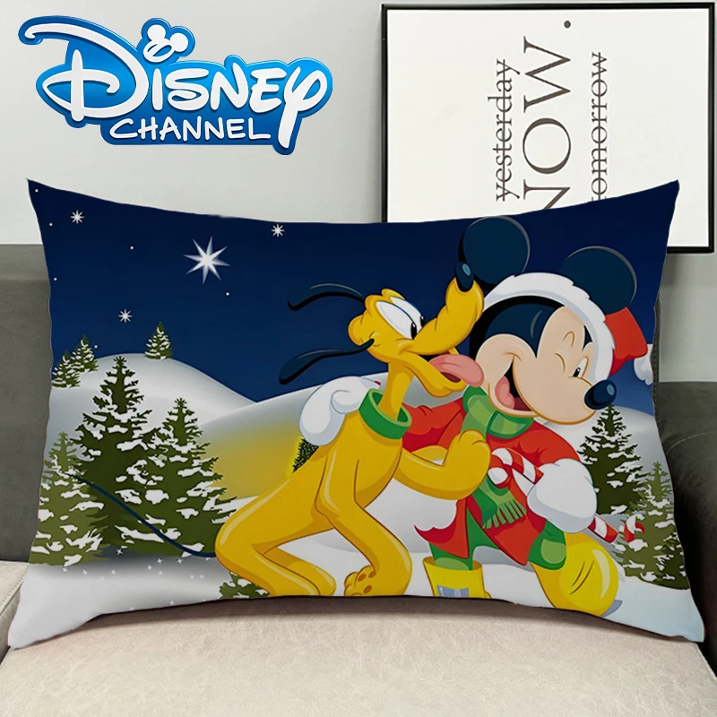 Наволочка с Микки и Минни Маус Диснея милая рождественская наволочка для
