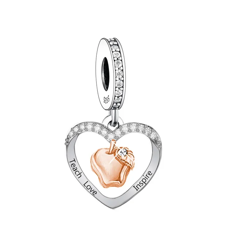 Подходят для оригинального браслета-шарма Пан искусственное серебро обучение