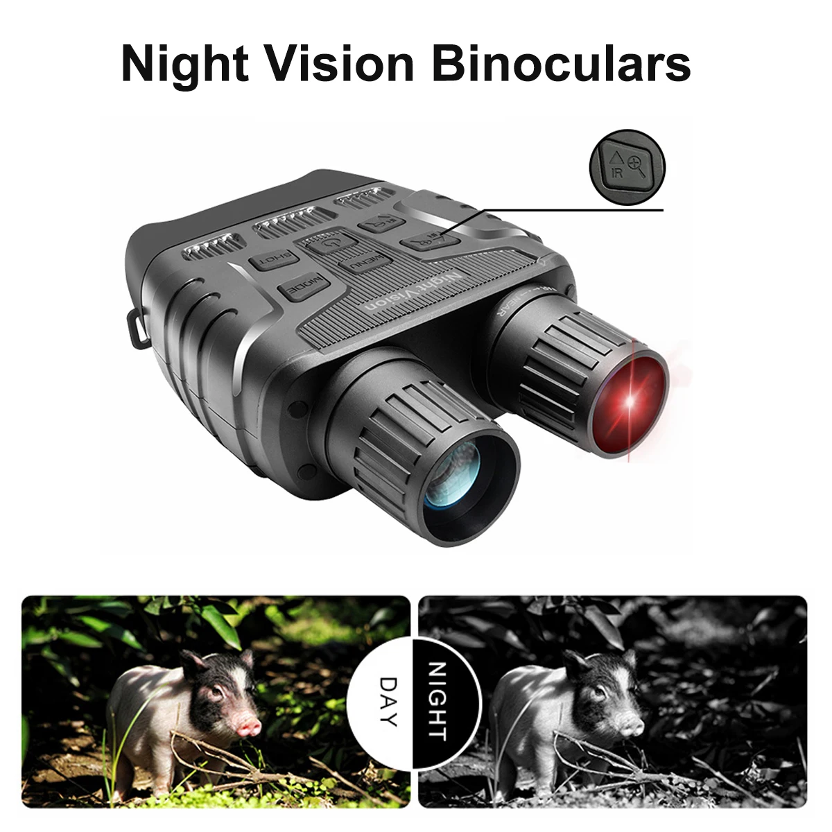 

Binoculars Night Vision Goggles 1080P Digital Infrared Night Vision Device Outdoor Hunting Camping Telescope Full Dark 300m