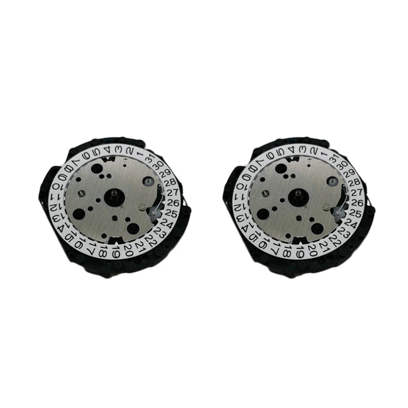 

2X Watch Movement Quartz Movement Repair Replacement For JAPAN VD SERIES VD53C VD53 Movement