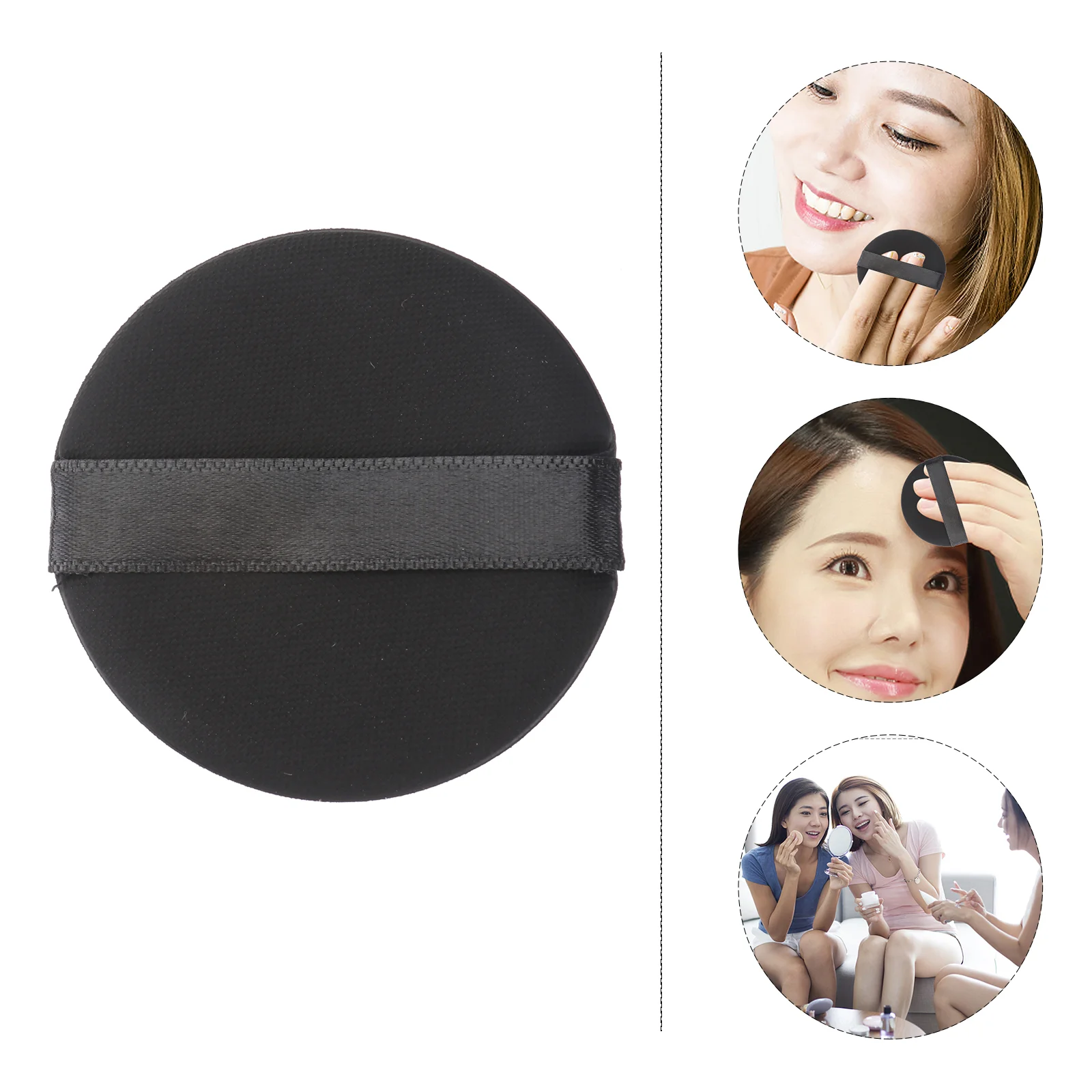 

Powder Puff Makeup Puffsbody Air Sponge Cushion Setting Foundation Sponges Face Loosecontainer Round Velour Triangle Cotton
