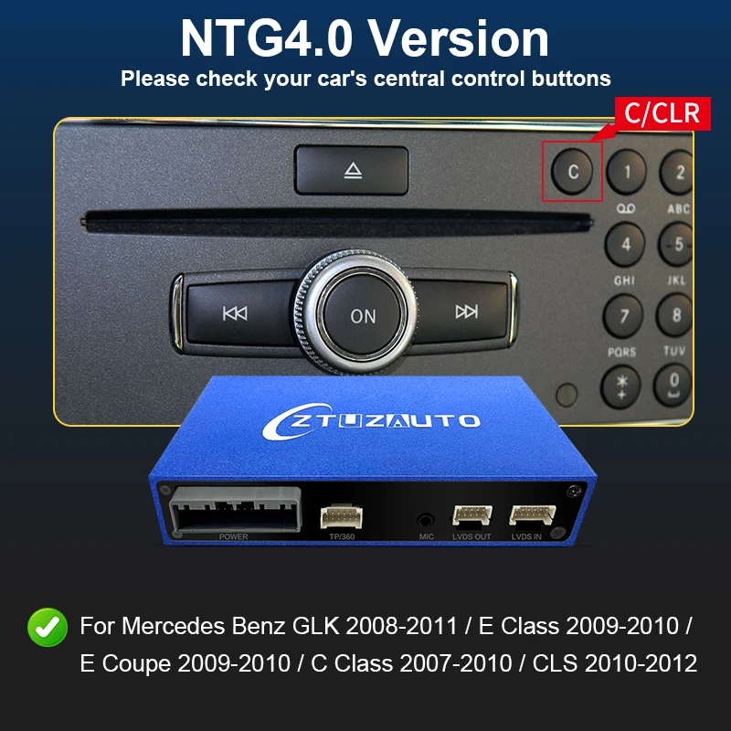 

Беспроводной CarPlay для Mercedes Benz A Class W176 B W246 CLA GLA C-CLass W204 E-Class W212 C207 CLS W218 ML GLK SLK R72 G W463