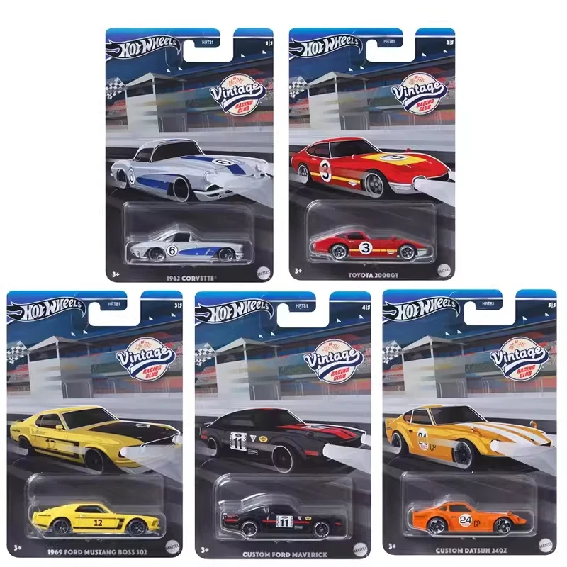 Hot Wheels винтажный гоночный клуб Porsche 911 BMW 2002 Mercedes-Benz 300 SL 1Toyota 2000GT 1/64 литая модель