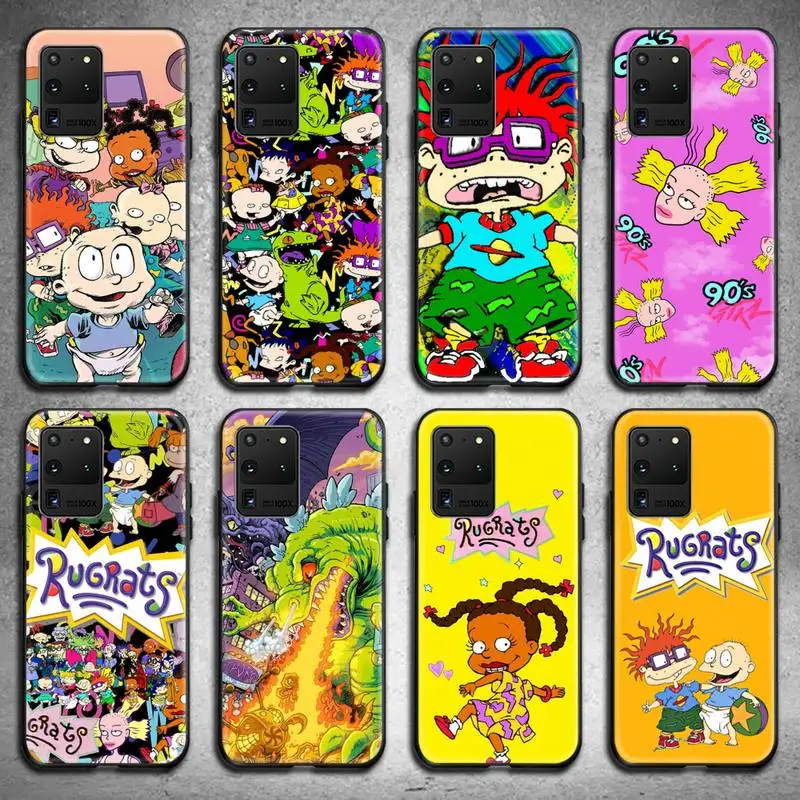 

Cartoon-Rugrates Phone Case For Samsung Galaxy S21 Plus Ultra S20 FE M11 S8 S9 plus S10 5G lite 2020