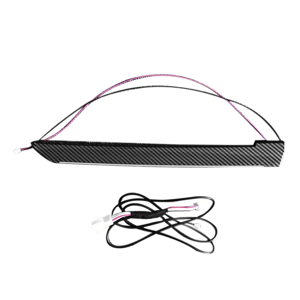 

Автомобильная атмосферсветильник Светодиодная панель из углеродного волокна LHD со светодиодсветодиодный подсветкой для салона Toyota Corolla ...