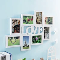 6-inch Wall Photo Frame Printing Photo Art Baby Living Room Photo Wall Decoration Conjoined Combination Home Family Love Letter