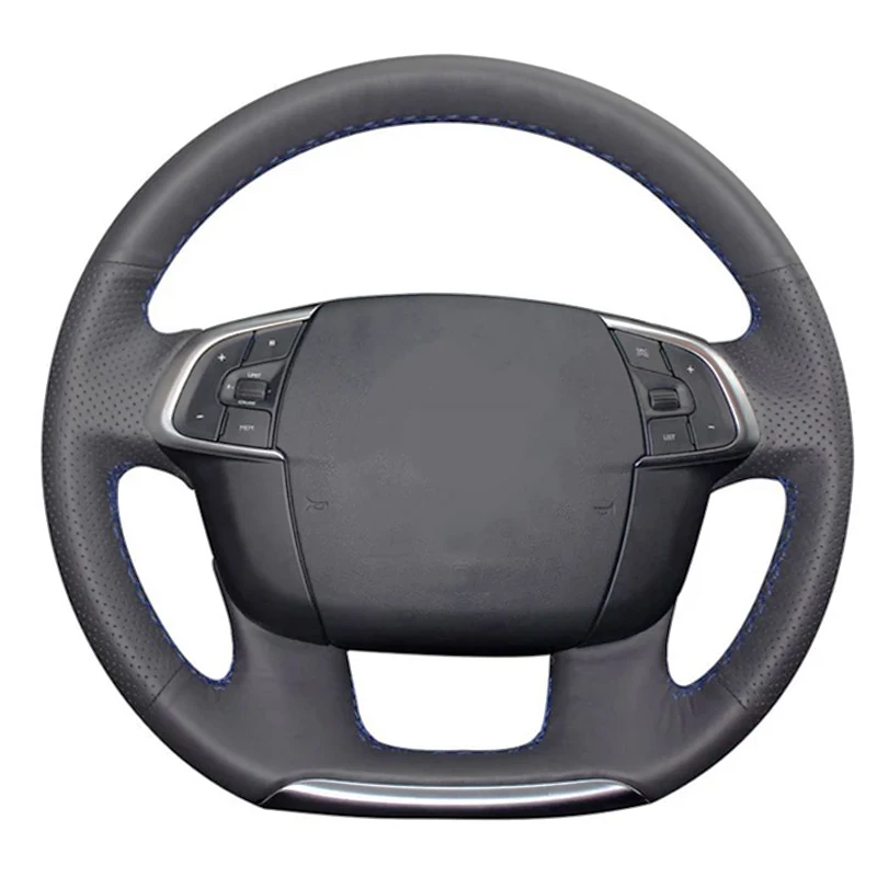 

Самодельная оригинальная искусственная кожа для руля Citroen C4 C4L 2011-2015 DS4