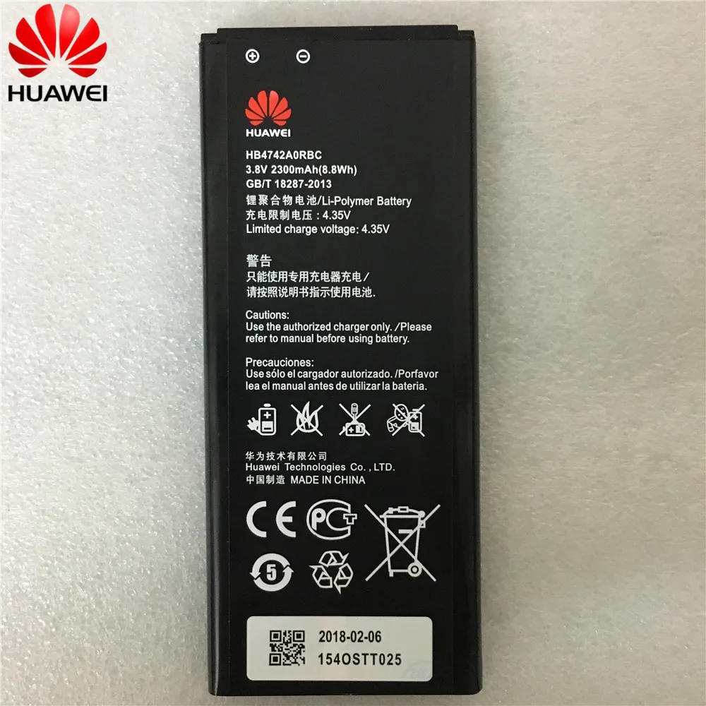 

Оригинальный аккумулятор HB4742A0RBC для Huawei Honor 3C, G630, G730, G740