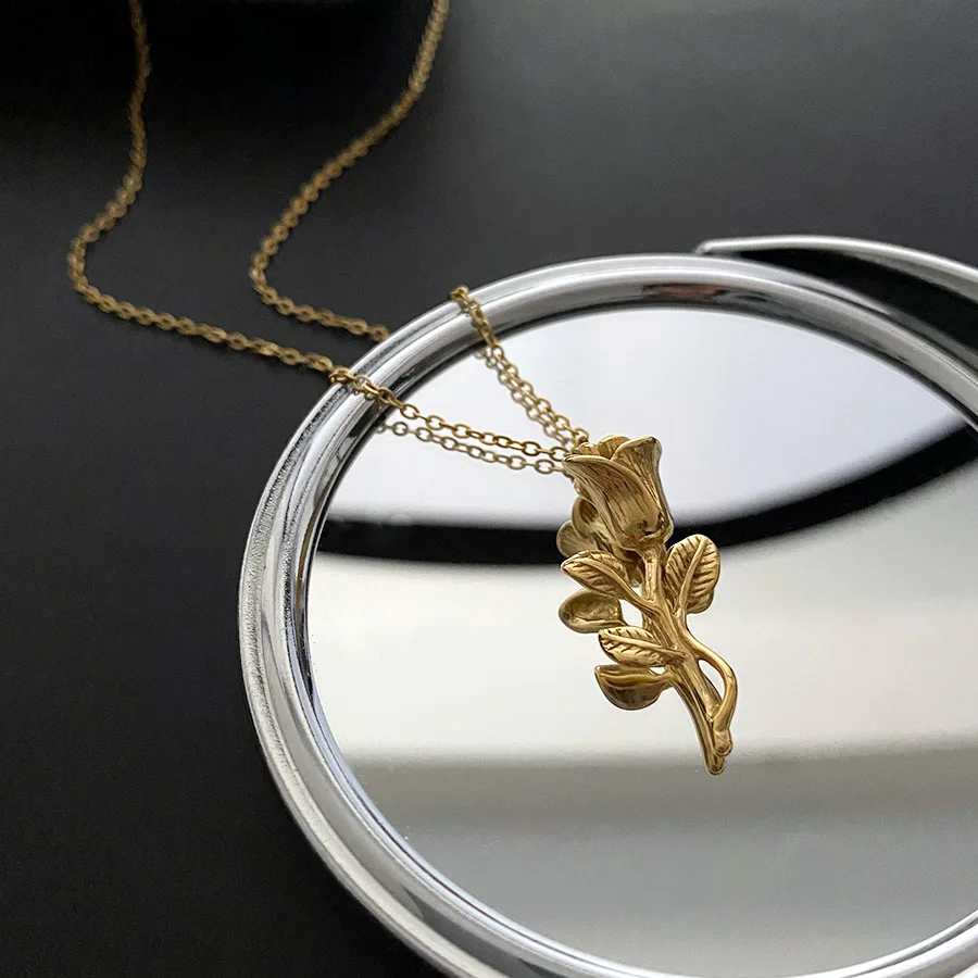 

Женское винтажное ожерелье в стиле бохо, из нержавеющей стали