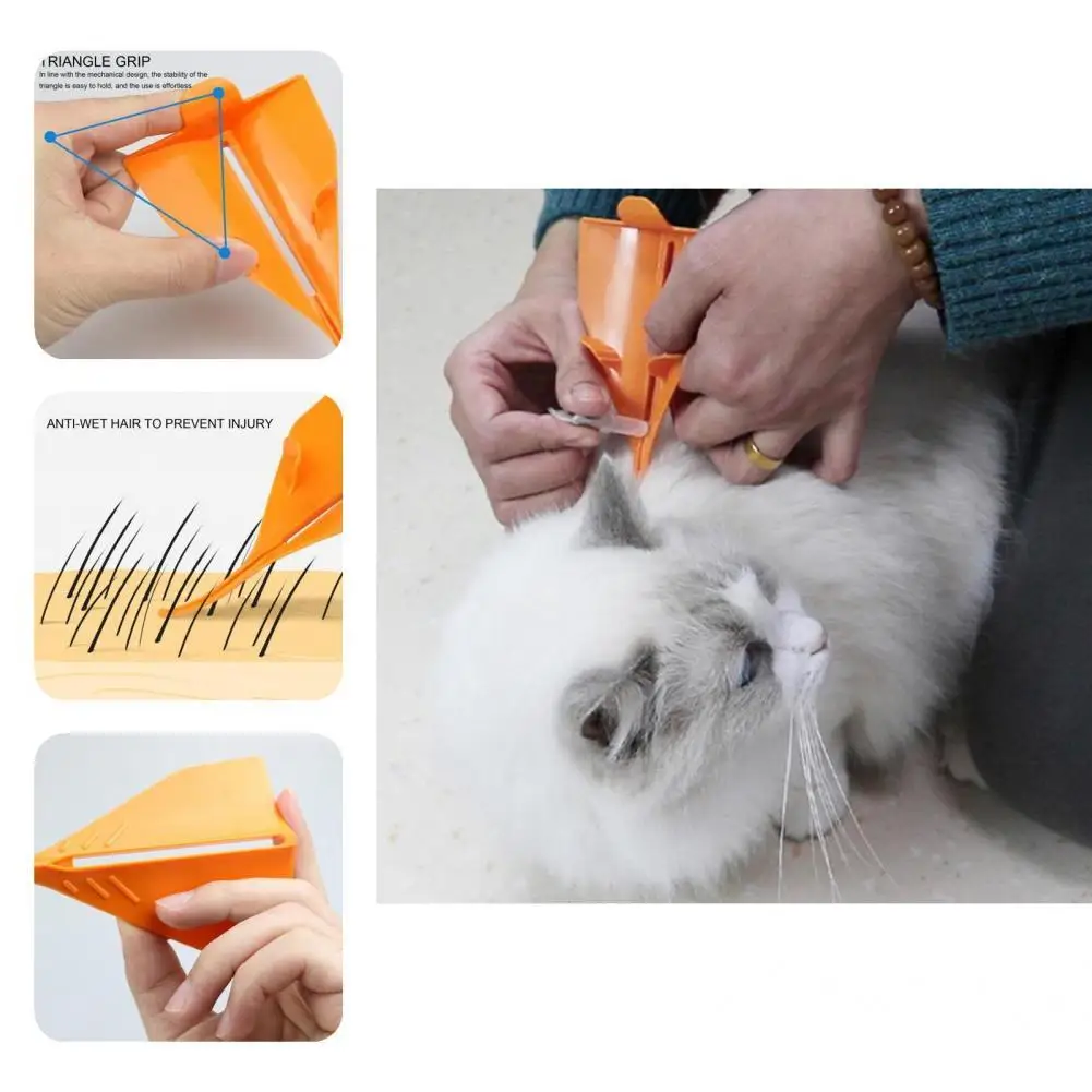 

Ergonomic Design Sanitary Pet Potion Applicator Potion Deflector for Dogs