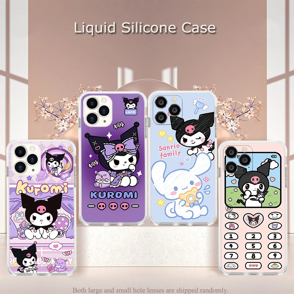 ID-10 Kuromi Soft чехол для LG G8 G8x V60 THINQ 5 Q61 K9 Q52 K12 Prime Max Q60 K50 Stylo6 V40 V50 VELVET