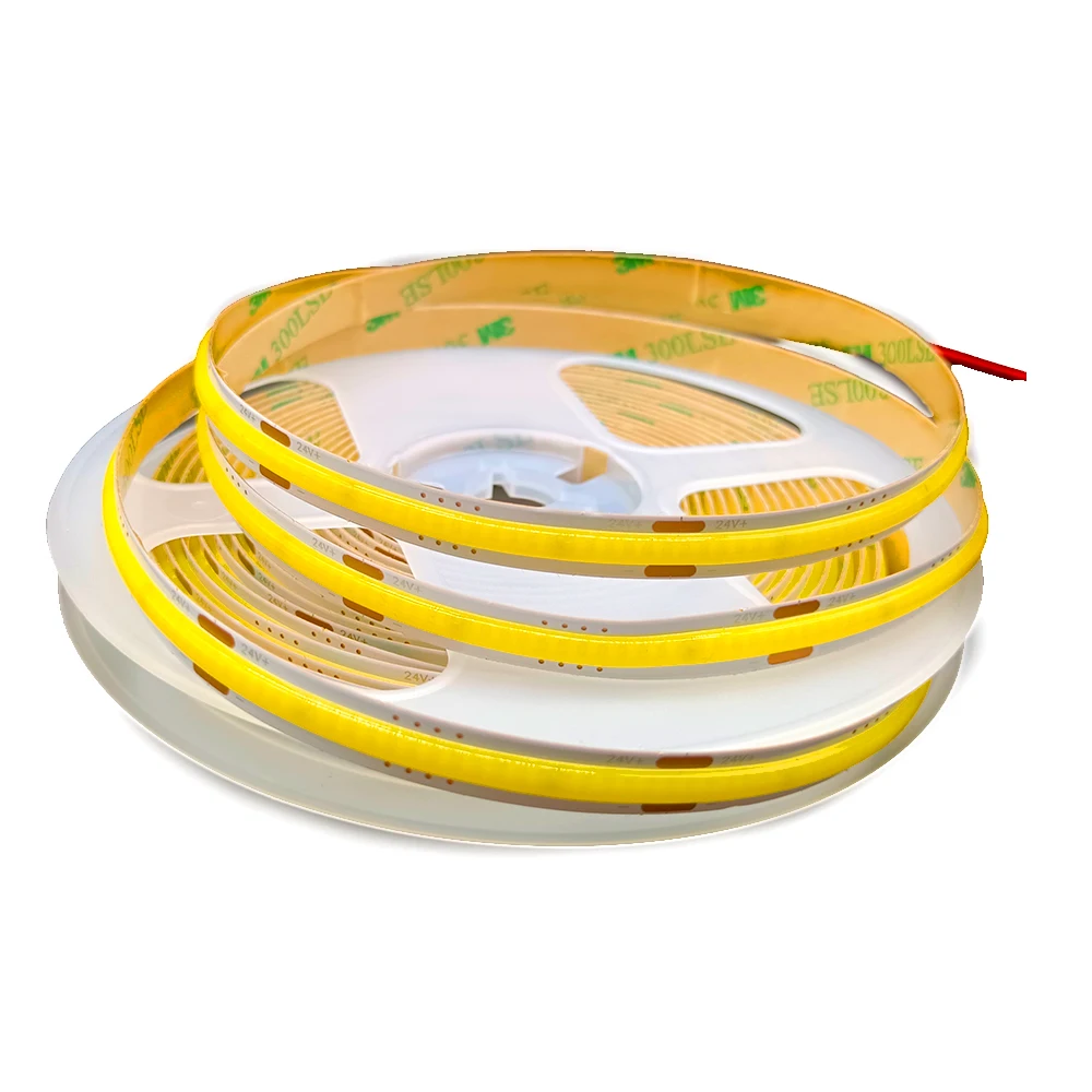 Мягкая белая светодиодная лента COB для уютной домашней атмосферы