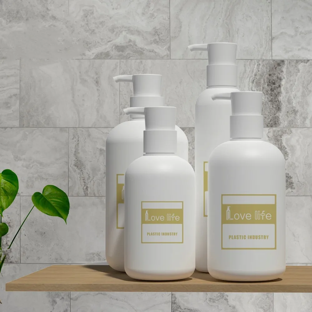 10/20 шт. 260/300/400/500 мл белая бутылка для лосьона бутылочный лосьон