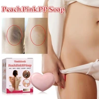 skin bleaching cream soap peach scented feminine intimate parts wash whitening body scrub armpits knee whitening soap skin care
