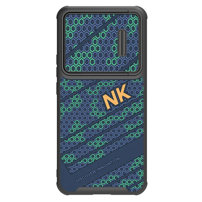 

Чехол NILLKIN Striker S для Xiaomi 12T, чехол с 3D текстурой, нескользящая защитная задняя крышка объектива, совместимая с Redmi K50 Ultra, чехол