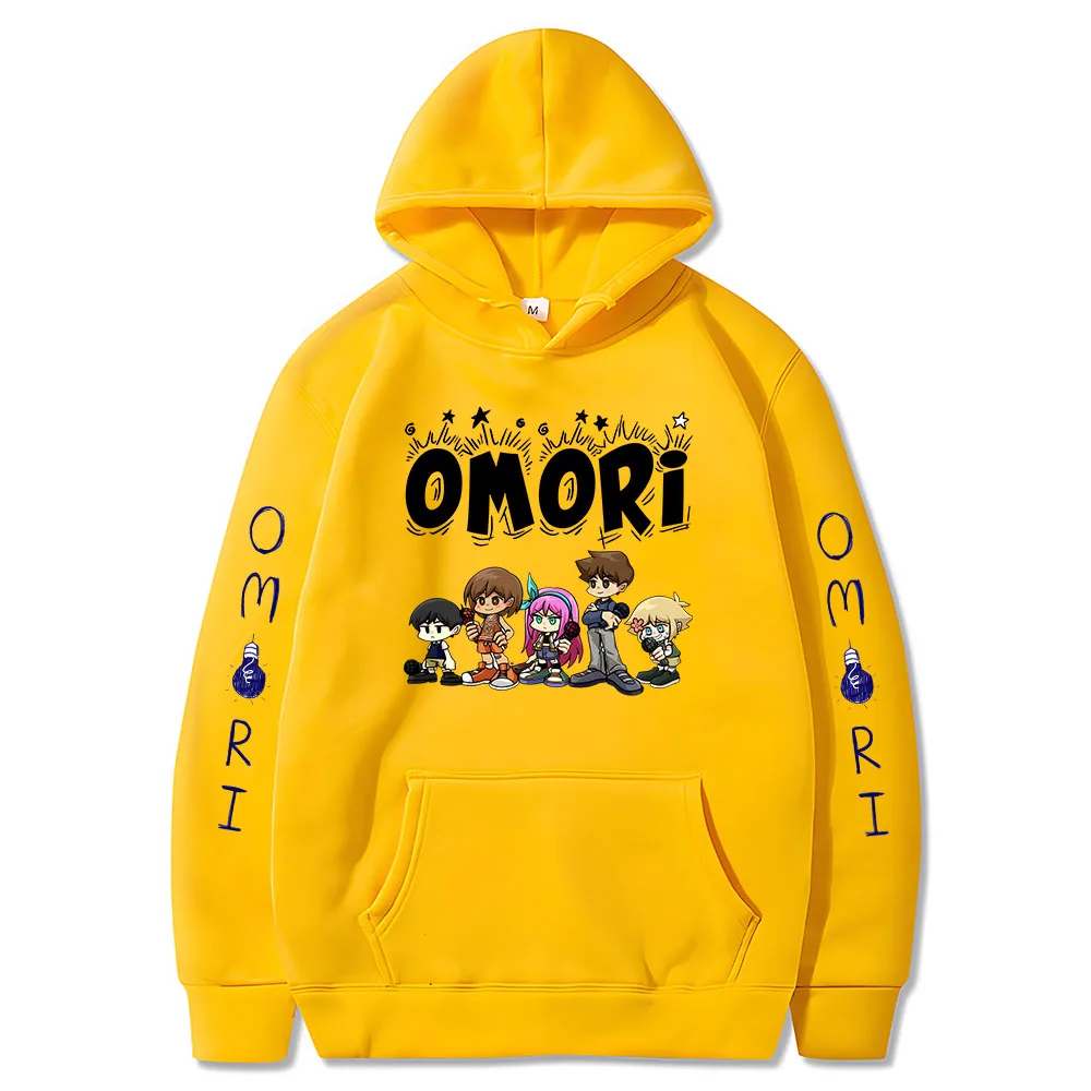 

Anime Omori Sunny Basil Hero Mari Kel Cartoon Hoodie Kawaii Comic Sweatshirt Manga Soft Warm Kids Clothes Boys/girls High Street