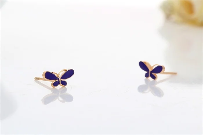 Милые синие бриджи для девочек детей подвеска желтого и золотого цвета ожерелье