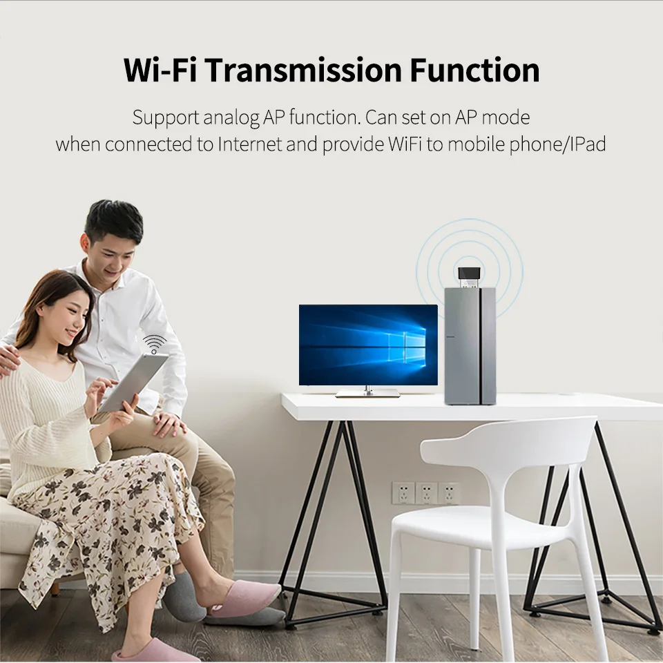 650Mbps USB Wifi Adapter 2.4G&5GHz Dual Band  802.11AC Wireless Network Card Wi fi Antenna Wifi Receiver For Laptop Desktop PC images - 6