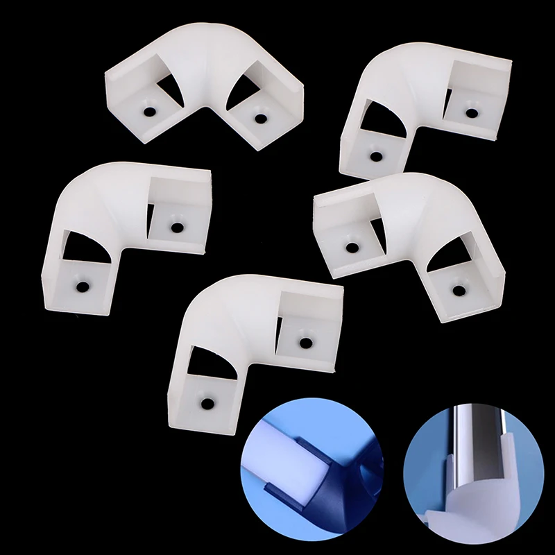 

5Pcs 90 Degree 16*16MM Corner Profile Connector ,V Bar Light Link Vertical And Horizontal ,LED Cabinet Strip Spares