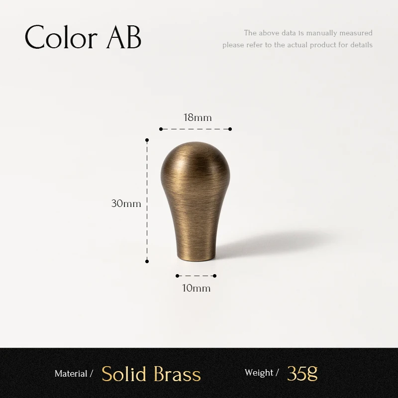 

Сантая Античная латунная ручка для шкафа