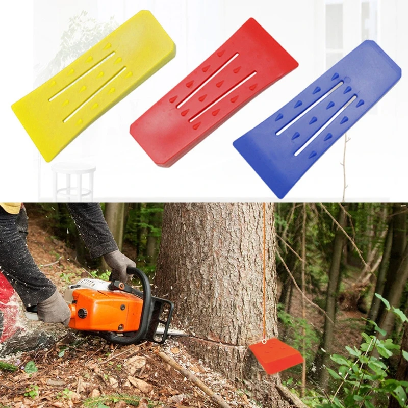 

Durable Effective Tree Felling Wedges with Plastic Wedge Logging Tool
