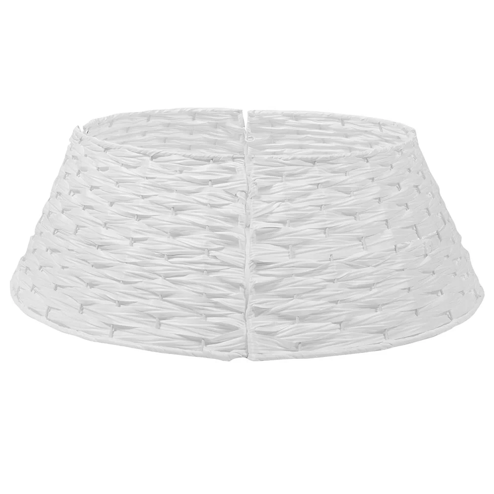 Основание рождественской елки забор деревья ножка ручной работы белые