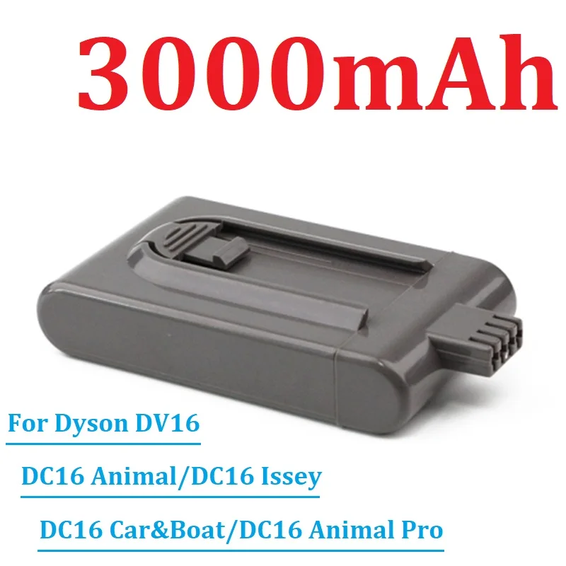 

3000mAh 21.6V Li-ion For Dyson DC16 Vacuum Cleaner Replacement Battery For Dyson DC16 Animal DC12 DC16 12097 BP01 912433-01 L50