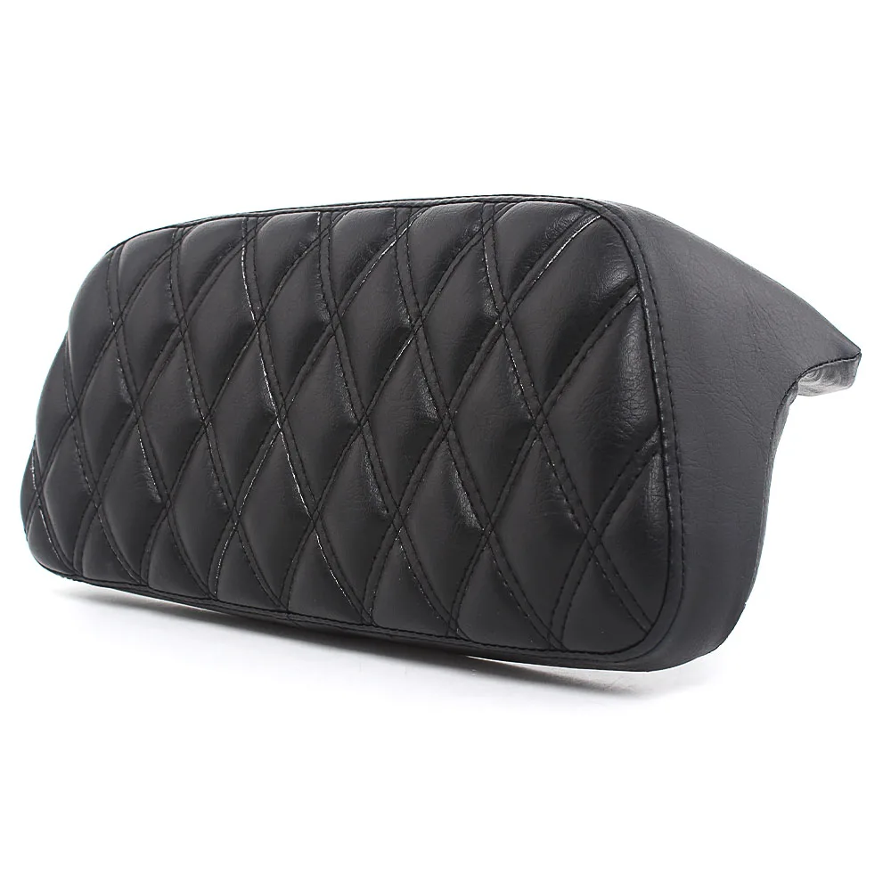 Черная кожаная накладка на спинку мотоцикла Chopped Tour Pack для Harley Touring Tri Glide