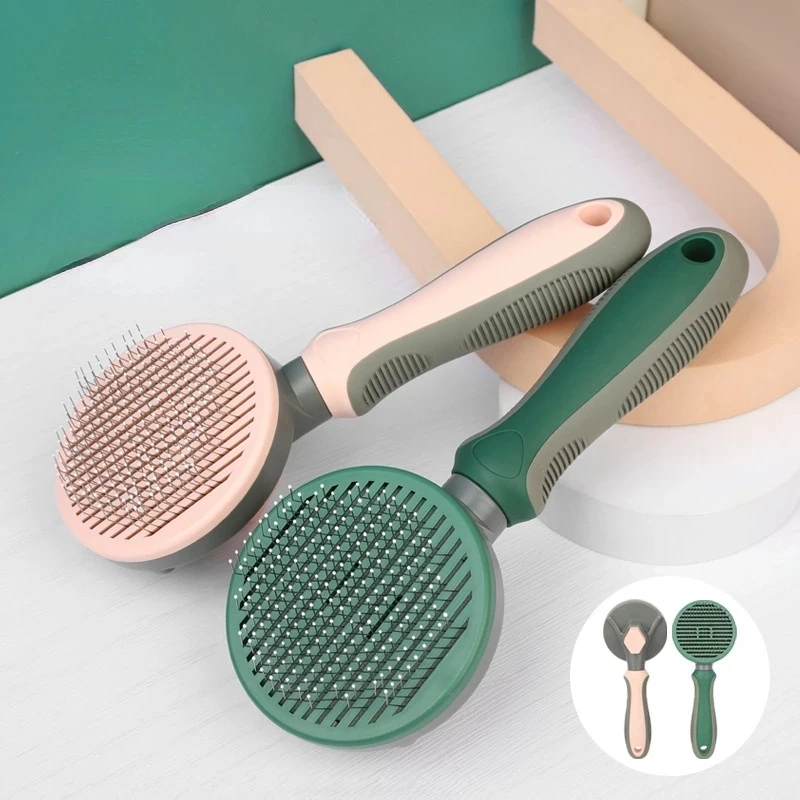 

Cat Brush Automatic Cat Combs Dog Comb Pet Hair Remover Brush Pet Special Needle Comb Cat Hair Cleaner Pet Grooming Accessories