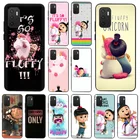 Чехол для телефона Xiaomi Redmi Note 11 Pro, футляр для телефона 10, 55 s, 8, 7, 9T, 8T, с рисунком Мой Пушистый Единорог Агнесс, черный, для Redmi 10, 9, 9a, 9c, 9T, 8, 8A, 7A, Обложка