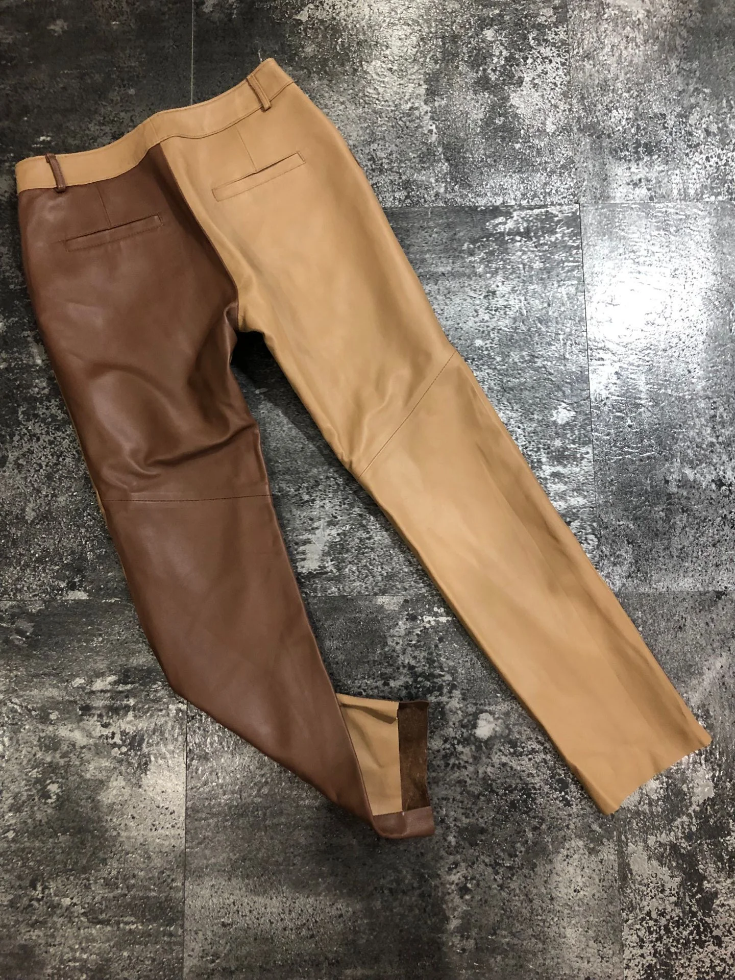 Luxury brand for Women Genuine Leather Women's Real Sheepskin Pencil Pants High Waist Trousers Spodnie Damskie TN2137