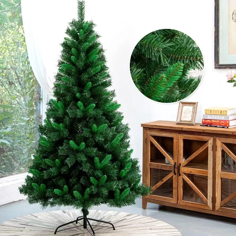 

1,8 м искусственная Рождественская елка для помещений и улицы, многоразовая огнестойкая металлическая Искусственная елка, большая рождеств...