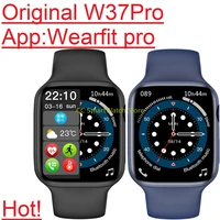 original w37pro smart watch men women wholesale smartwatch watch 7 1 75inch bluetooth call heart rate pedometer sports watches