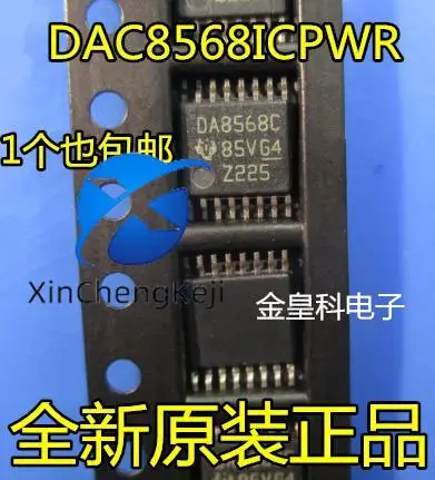 2pcs original new DAC8568ICPWR DA8568C digital to analog converter TSSOP16