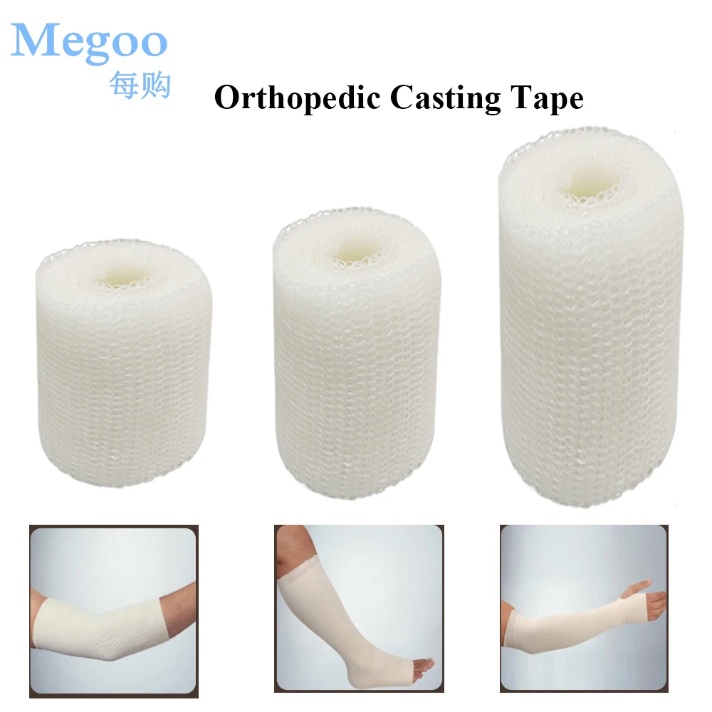 

1Roll Medical Polymer Fixed Surgical Bandage Orthopedic Casting Tape for Leg Arm Elbow Ankle Fracture Fixation 5/7.5/10/15x360cm