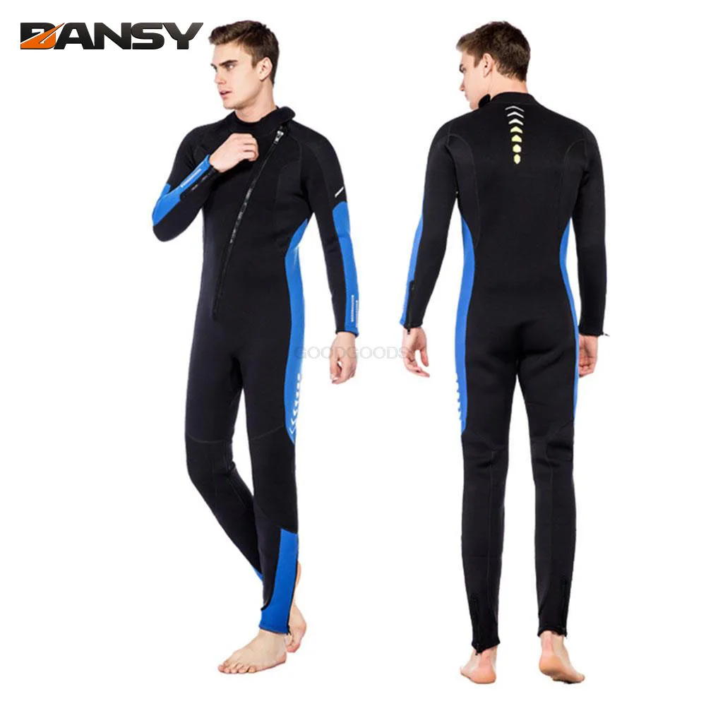 New Men Neoprene Wetsuit For Warm Super Elastic Wear-Resistant Cold-Proof Wetsuit For Surfing Snorkeling 3MM Wetsuit Women