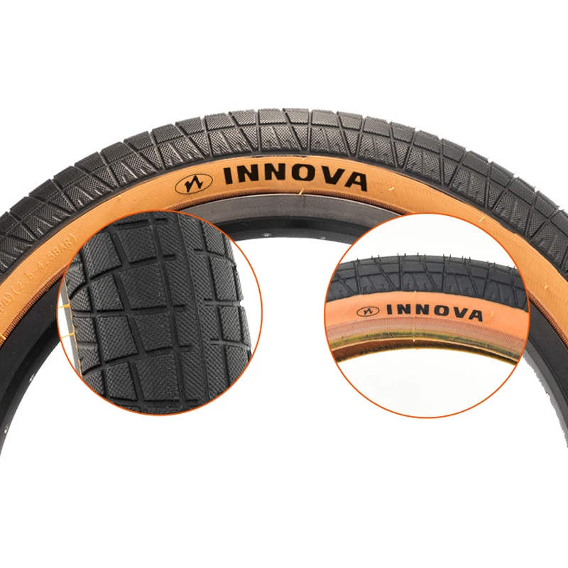 Велосипедная шина INNOVA 16 дюймов 16x2 1 16x1 75 35-65PSI 33PTI 54-305 47-305