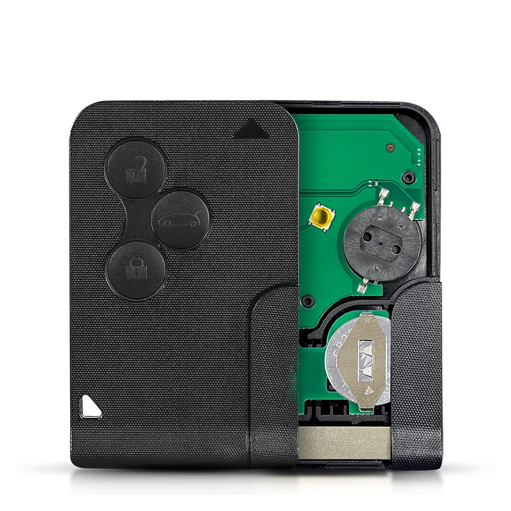 KEYYOU дистанционный Автомобильный ключ для Renault Clio Logan Megane 2 3 Scenic Smart Key ID46 PCF7947 чип 3 кнопки 433 МГц с батареей
