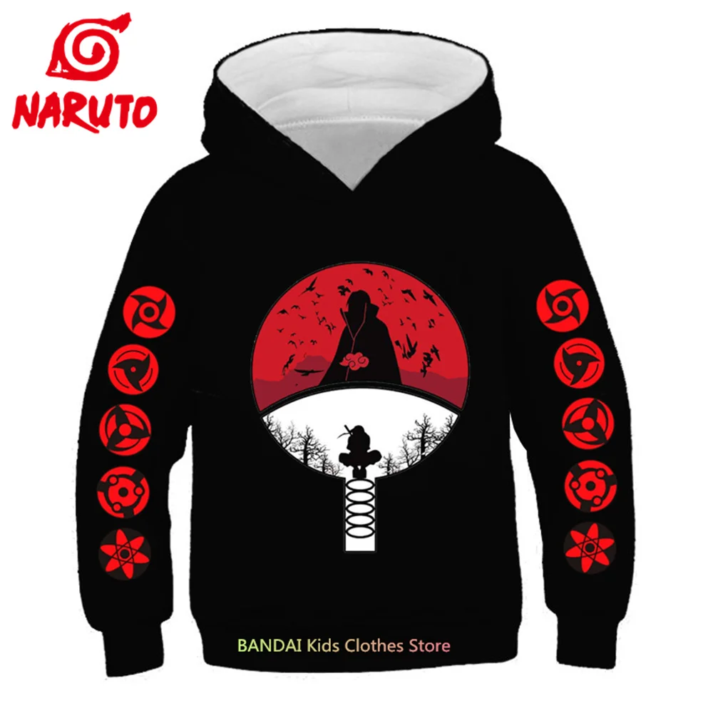 

Naruto Kids Hoodies Cloud of Hokage Sweatshirt Long Sleeve Children Clothes Boys Girls Cool Tops 3-12 Years Kids Stitch Ho