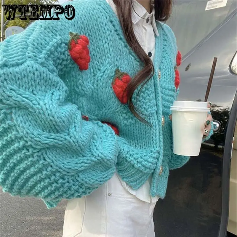 WTEMPO женский в стиле Харадзюку яркий осенний Модный корейский Топ с длинным