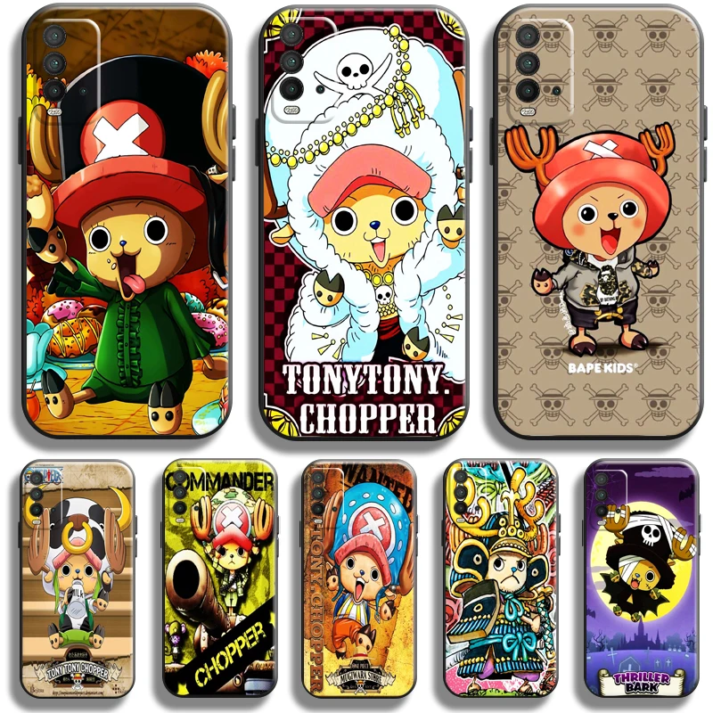 

One Piece Tony Tony Chopper For Xiaomi Redmi Note 10 10S 10T 9 9S 9T 5G Redmi 10 9 9T 9A 9C Phone Case Silicone Cover TPU