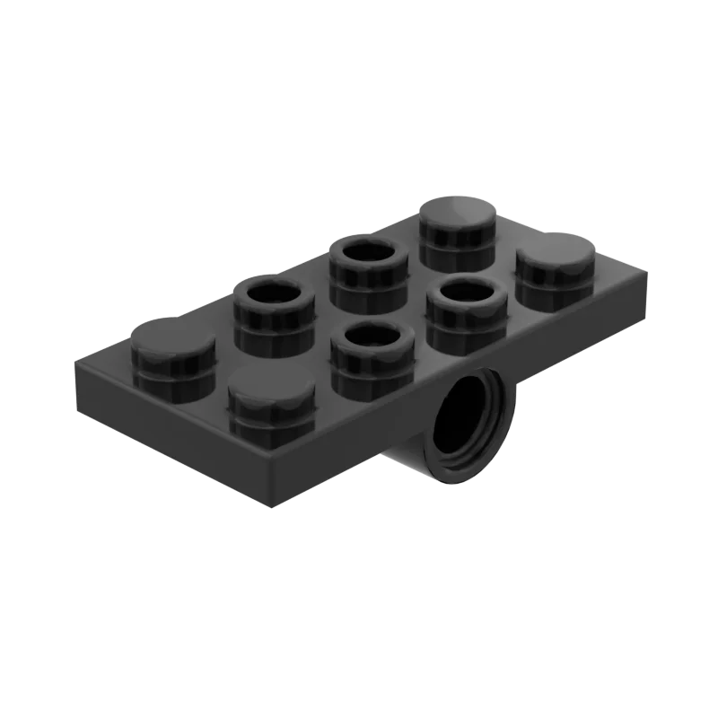 Детали Радужная свинка MOC 26599 Модифицированная пластина 2x4 с отверстиями для