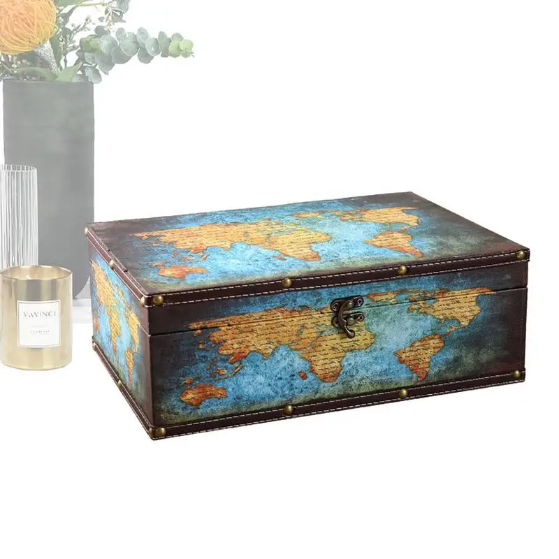 

Деревянная коробка для Хранения Драгоценностей с защитой от пыли