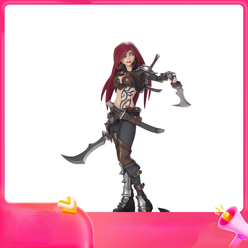 

Game Anime figurs LOL Ominous Blade Katarina Medium sized sculpture game peripheral hand do