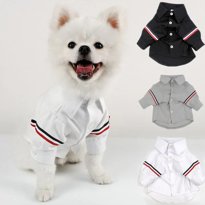 

Shirt Pug Small Clothes Bulldog Coat For Fashion French Clothing Dog Dogs XS-2XL Korea Accessories Dog Pet Chihuahua Style