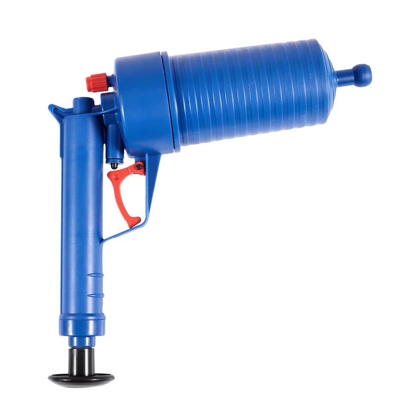 

Air Power Drain Blaster Gun High Pressure Powerful Manual Sink Plunger Opener Cleaner Pump For Bath Toilets Bathroom Shower Kitc