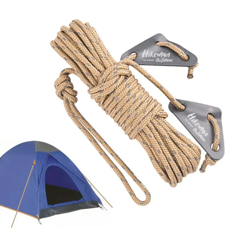 Windproof Rope Outdoor Reflective Windproof Cord 5-strand In