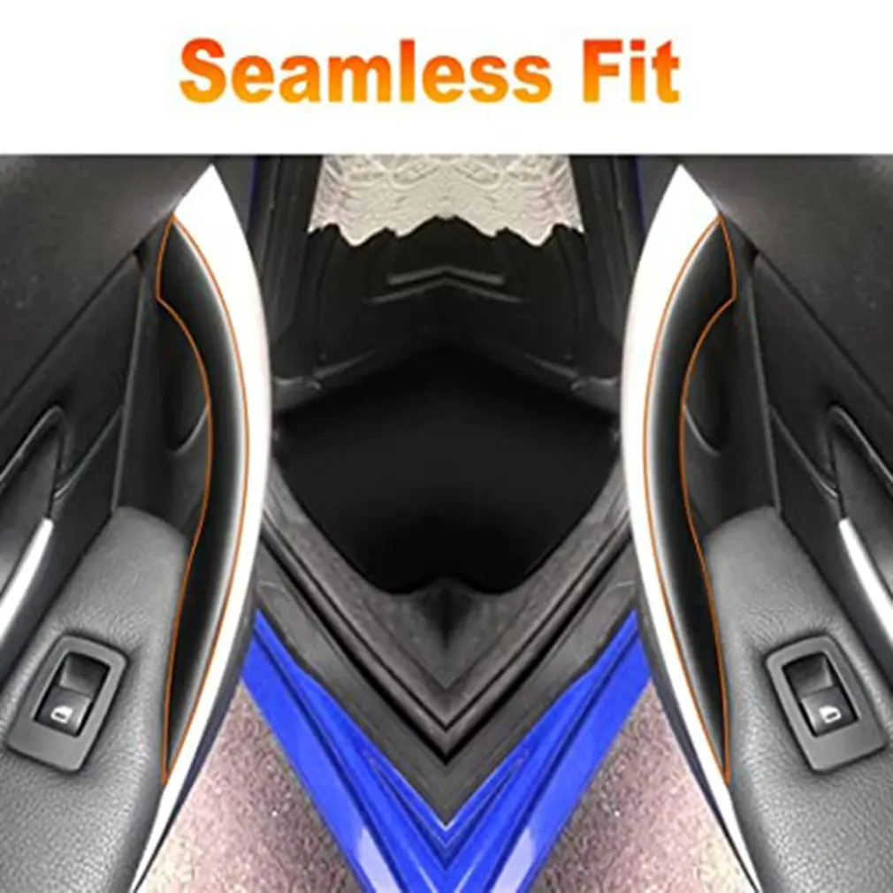 

1 пара чехлов для ручек, чехлы для ручек салона дверной панели, чехлы для ручек для 3 серии F30 F35 320i 320Li 328i 328Li 335i 335Li, тянущаяся ручка