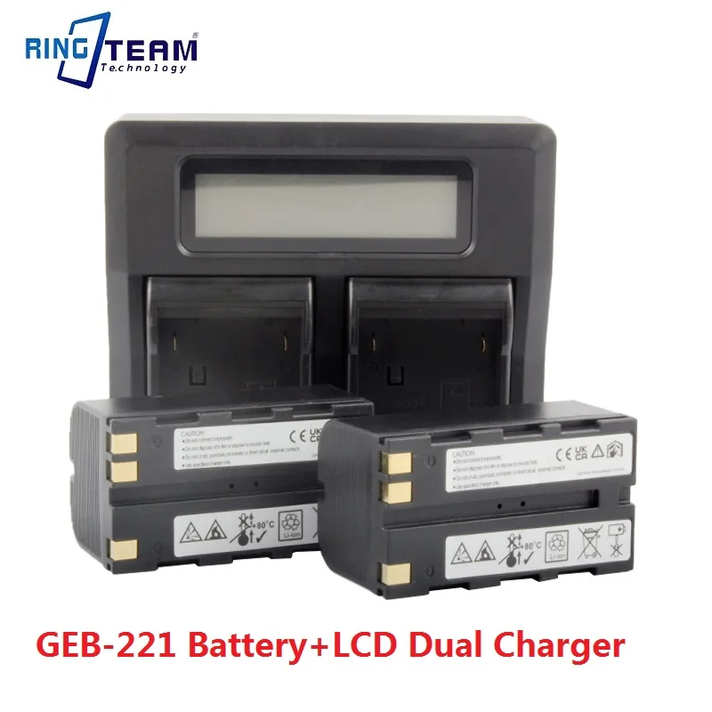 2 шт., аккумуляторная батарея для Leica ATX1200 TS02 TS06 TS09 TPS1200