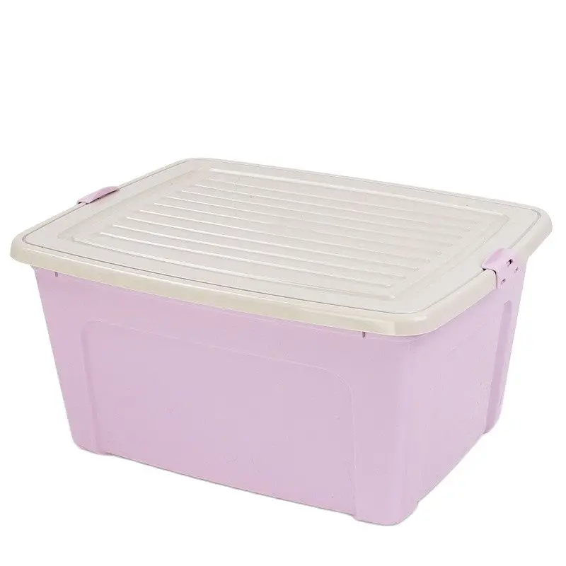 

Fashion Home Dust-proof Finishing With Lid Storage Box Clothes and Debris